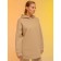Female hoodies, size 48, sandy color