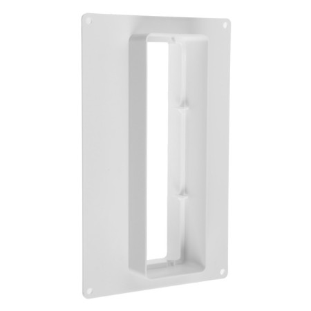 Zein ventilation duct connector, 60 x 204 mm, with an overhead plate-3