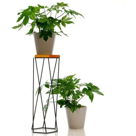 66-416 Stream for flowers 66-416 with wood 22x22x92 cm-3
