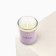 Interior candle in a glass "for you", size 6x5x5cm, mix