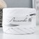 Shit-tied yarn wide 50m/160 ± 20g, thread width 7-8 mm (180 white)
