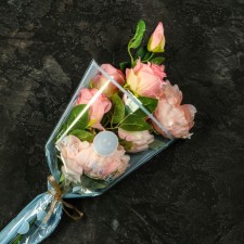 Package Flower cone, blue, 28x9x44cm ± 1cm