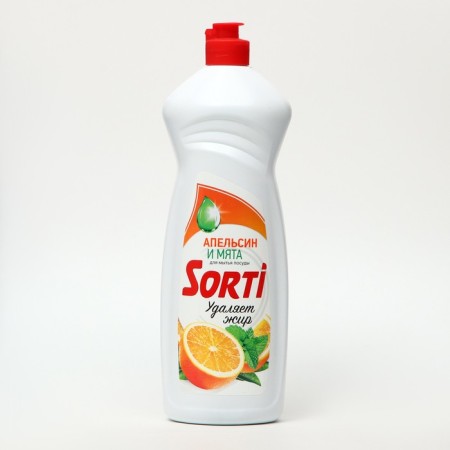 Sorti orange and mint dish washing a dishwasher, 900 ml