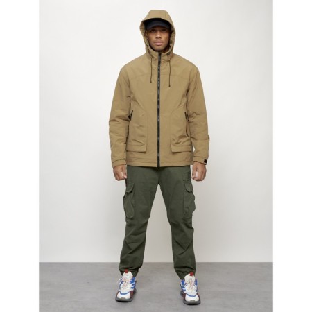 Male spring jacket, size 50, mustard color-8