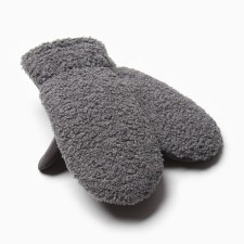 Women's mittens at the lawsuit Minaku 25 cm Gray
