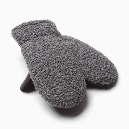 Women's mittens at the lawsuit Minaku 25 cm Gray