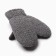 Women's mittens at the lawsuit Minaku 25 cm Gray