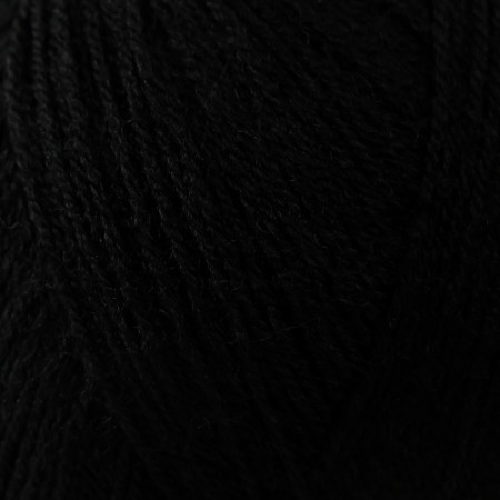 Yarn "Lanagold 800" 49% wool, 51% acrylic 730m/100g (60 black)-2