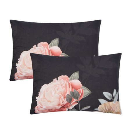 Flowers 50x70 cm pillowcase set - 2 pcs, 100% cotton, Poplin