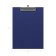 A tablet with A4 clamp, 2 mm, Erichkrause Standard, cardboard/boumvinyl, blue (clipboard)