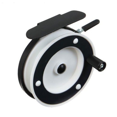 Inertial coil, metal plastic, diameter 7 cm, black white color, 801a-2