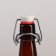 Bugelnaya bottle, 300 ml, with a traffic jam, brown color