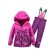 Ski costume for a girl, height 98 cm, pink color