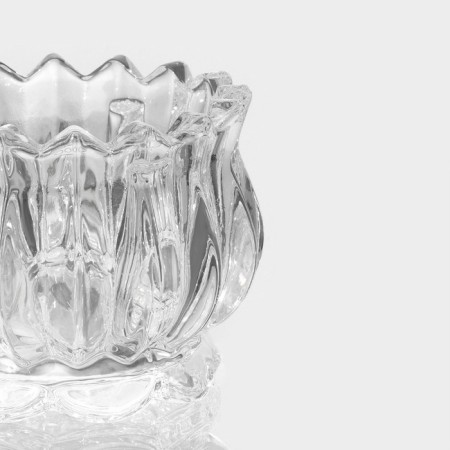 Sugar of the Dolyana Gallery, 150 ml, 8.5 × 10.5 cm, with a lid, glass-2