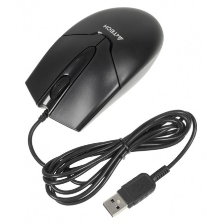 Mouse A4Tech V-Track Padless OP-550NU Black Optical (1200DPI) USB (3but)-5