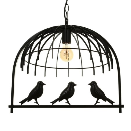 Bayerlux "Birds" 1x40W E27 Black 49x35x35 cm-1