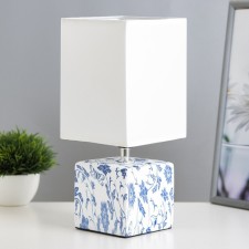 Safari table lamp E27 40W white-violet 12.5x12.5x29 cm Risalux