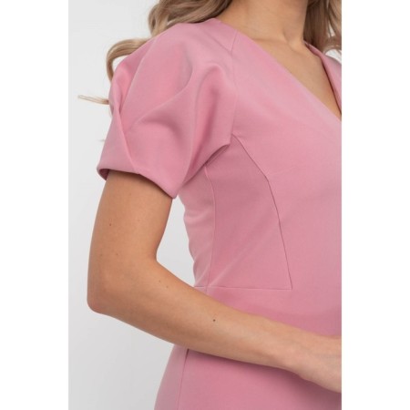 Female dress, size 42, pink color-8