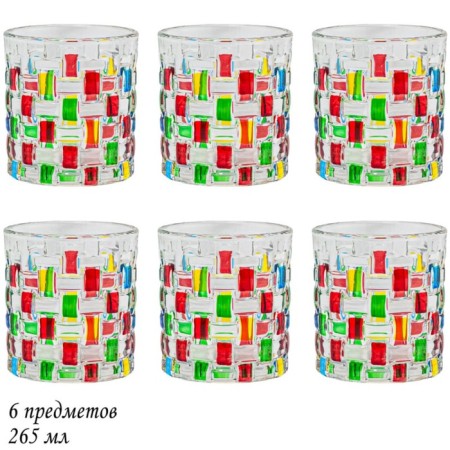 A set of glasses Lenardi "Glass Gifts", 265 ml, 6 pcs-1