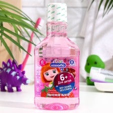 Lion children's rinser for the oral cavity with a strawberry aroma, 250 ml