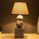 Board lamp Stone E14 40W gray 30x30x58 cm Risalux