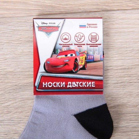 Children's socks "Cars: racer", 14-16 cm-5