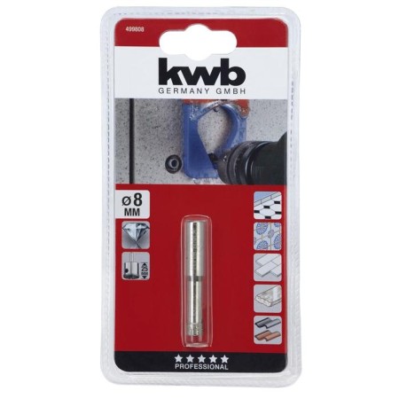 KWB drill diamond, 8x53 mm, drilling depth 25 mm-1