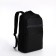 Male backpack on lightning, 3 outer pockets, a USB connector, a suitcase mount, dark gray color