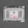 Organizer for needlework, 5 departments, 8.1 × 5.5 × 1.7 cm, the color is transparent
