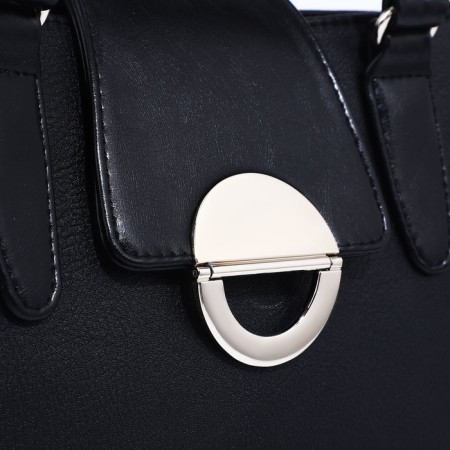 Olivi-tout bag on lightning, black color-3