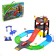 Garage highway "Cool turns", with 1 metal machine and 1 helicopter