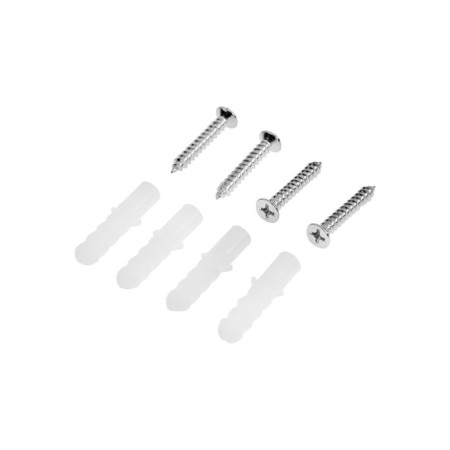 Mirror holder (art. 1189), d = 25 mm, without drilling, chromium color, 4 pcs.-7