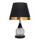 Gino table lamp E27 40W black 25x25x42 cm
