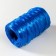 Yarn "for knitting washcloths" 100% polypropylene 400m/100 ± 10 g cylinder (blue pearl) mix