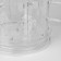 Strack for glasses. desktop, 24 places, transparent color, h = 47