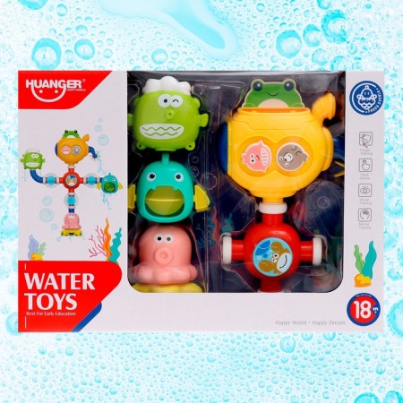 Bath toy "Funny water supply", on a suction cup-12