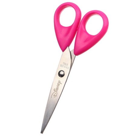 Baby scissors 13 cm, with a protective cap, "unicorn", Minnie Mouse-1