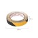 Anti-Squearing Brauberg 606773, granular, black and yellow, PVC base, 25 mm x 5 m