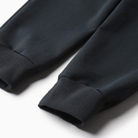 Children's costume (sweatshirt, trousers) minku color graphite, height 140 cm-10