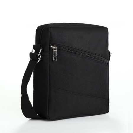 Male bag, black color-1
