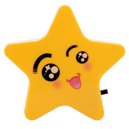 Night Plastic LED "Star" mix 8x8x2.5 cm Risalux-9