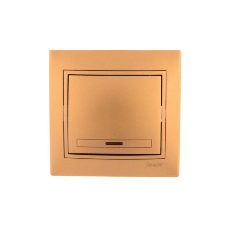 Switch Lezard 701-1313-111 mira, joint venture, 10a, 1 key, color gold