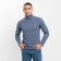 Turtleneck Men's Minaku: Basic Line Man Color Gray-Great Melange, Size 44