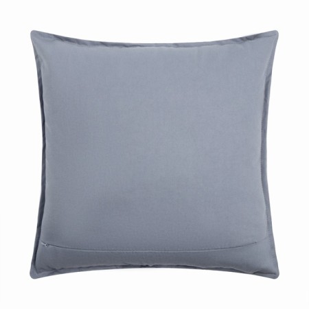 Ethel pillow, 45x45+1 cm, blue, 100% cotton-3