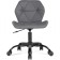 Computer chair Wald Metal/Eco -leather, black/gray 47x54x70 cm