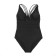 Women's swimsuit compassionate with an open back minku color black, size 48