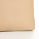 Women's bag with zipper, Textura, average size, beige color