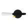 Winter fishing rod with a watchdose, handle foam, HFB-6B
