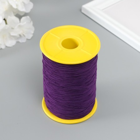 Spandex for beads, length 500 m, col. violet-1