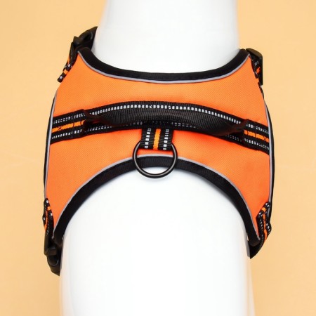 Shleka improved K7 soft reflective, size L, OG 64-86 cm, weight 18-27.5 kg, orange 38116-5